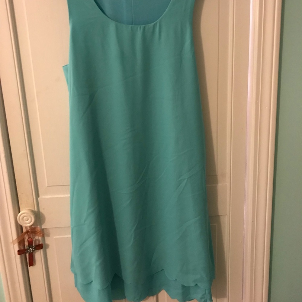 Beautiful blue Everly dress